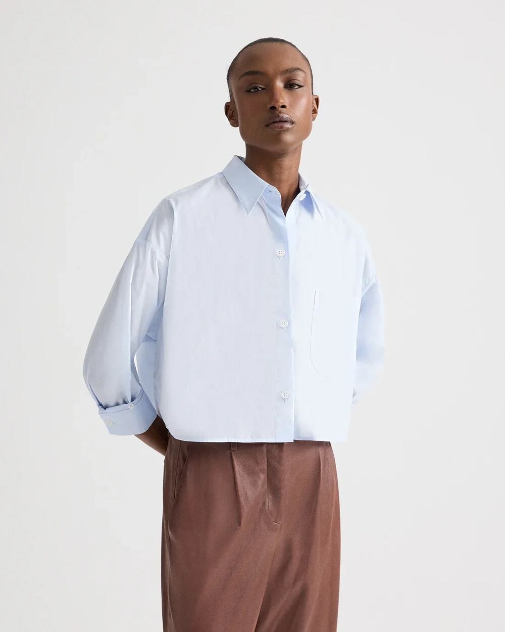 TWP Soon to Be Ex Shirt in Baby Blue size M/L